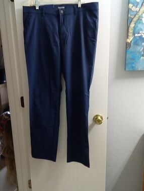 Men's Classic Navy Dress Pants - Unbranded